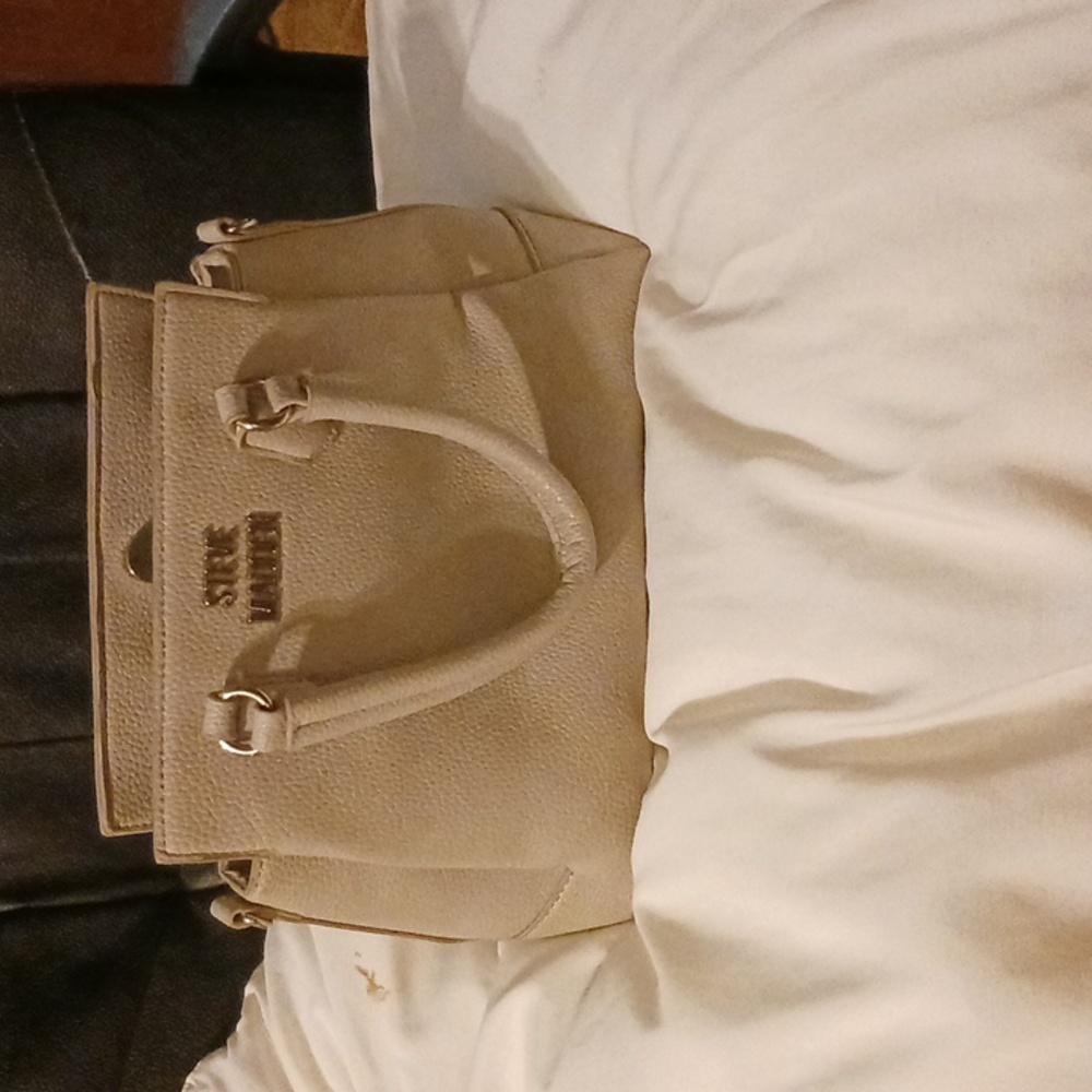 Steve Madden light gray BMarin purse/ satchel